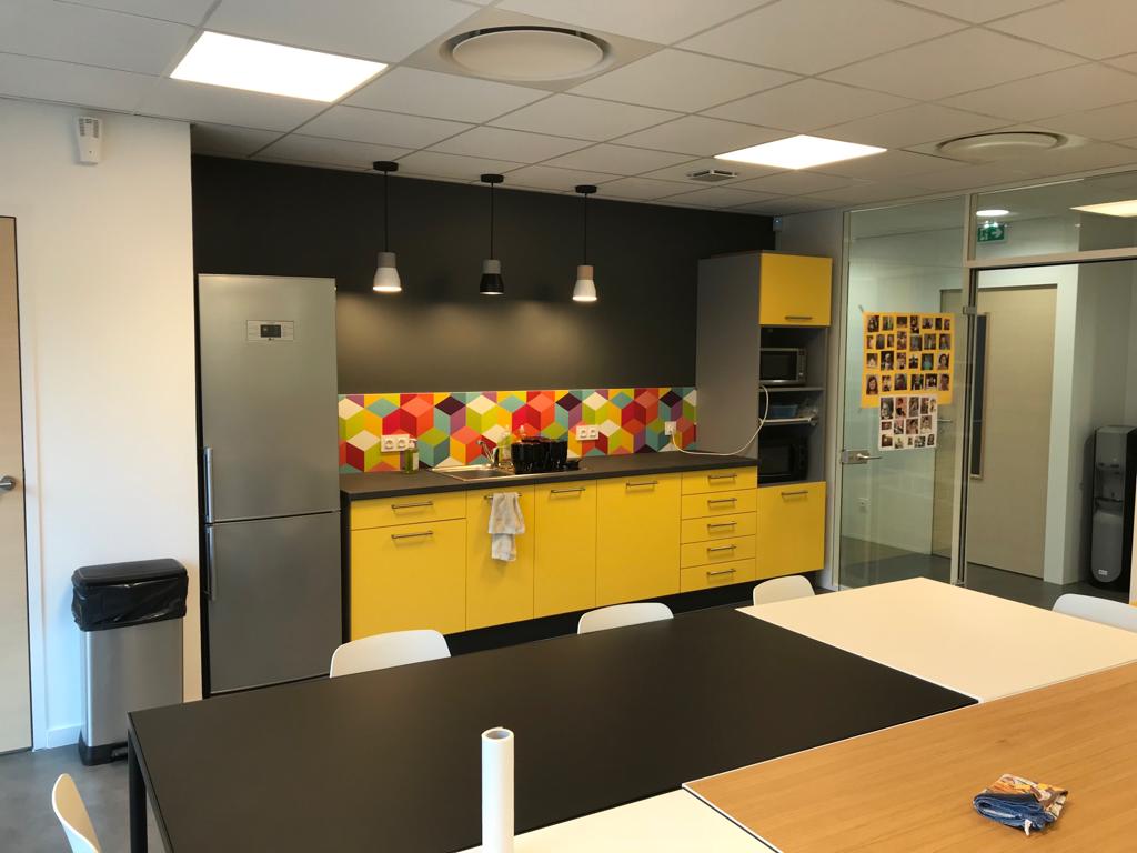 Cuisine pratique des locaux de The Binding Site